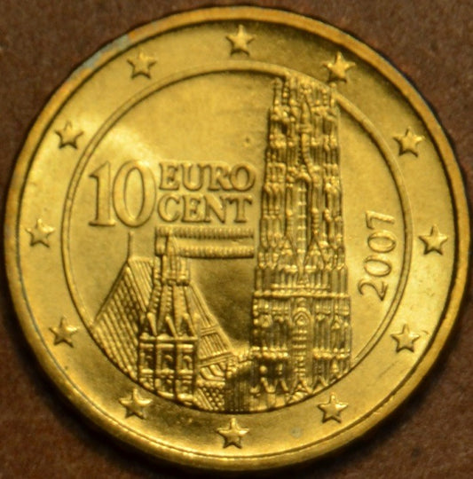 10 cent Rakúsko 2007 (UNC)