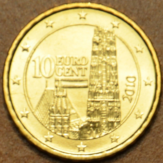 10 cent Rakúsko 2010 (UNC)