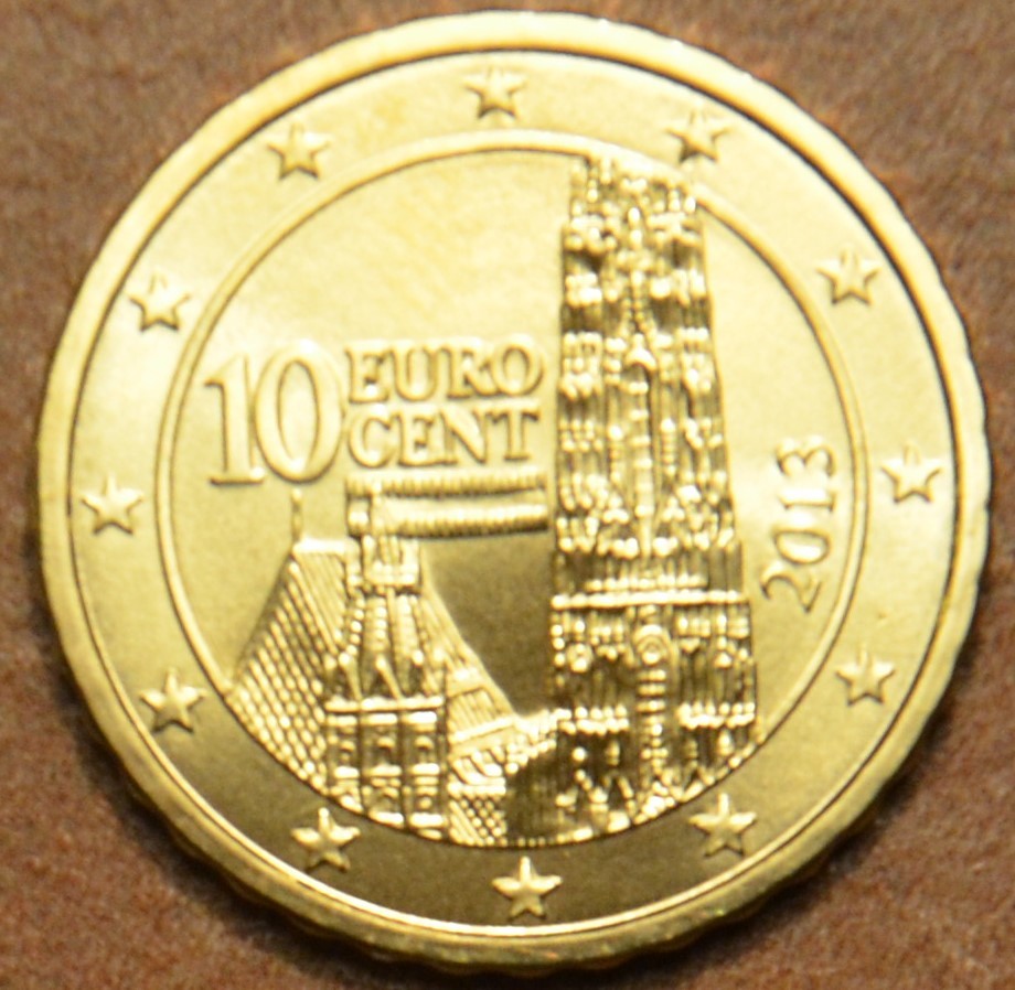 10 cent Rakúsko 2013 (UNC)