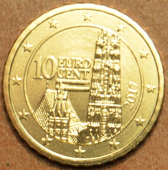 10 cent Rakúsko 2017 (UNC)