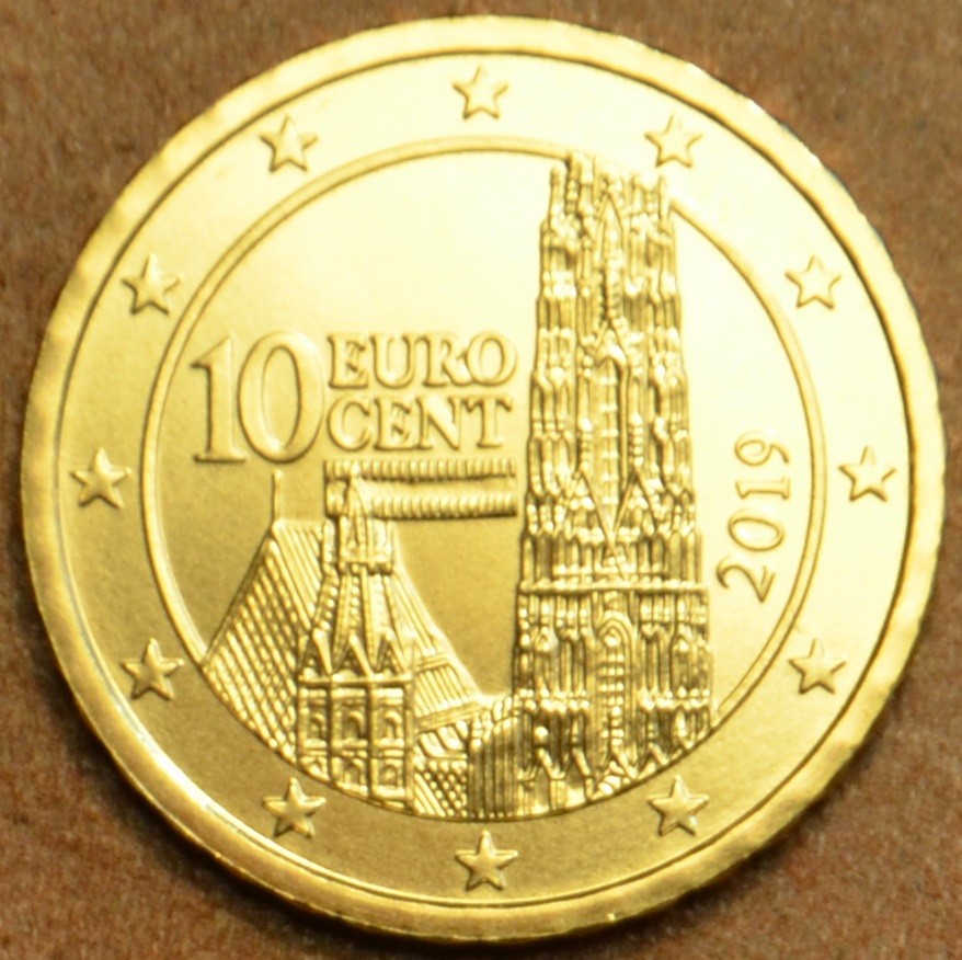 10 cent Rakúsko 2019 (UNC)