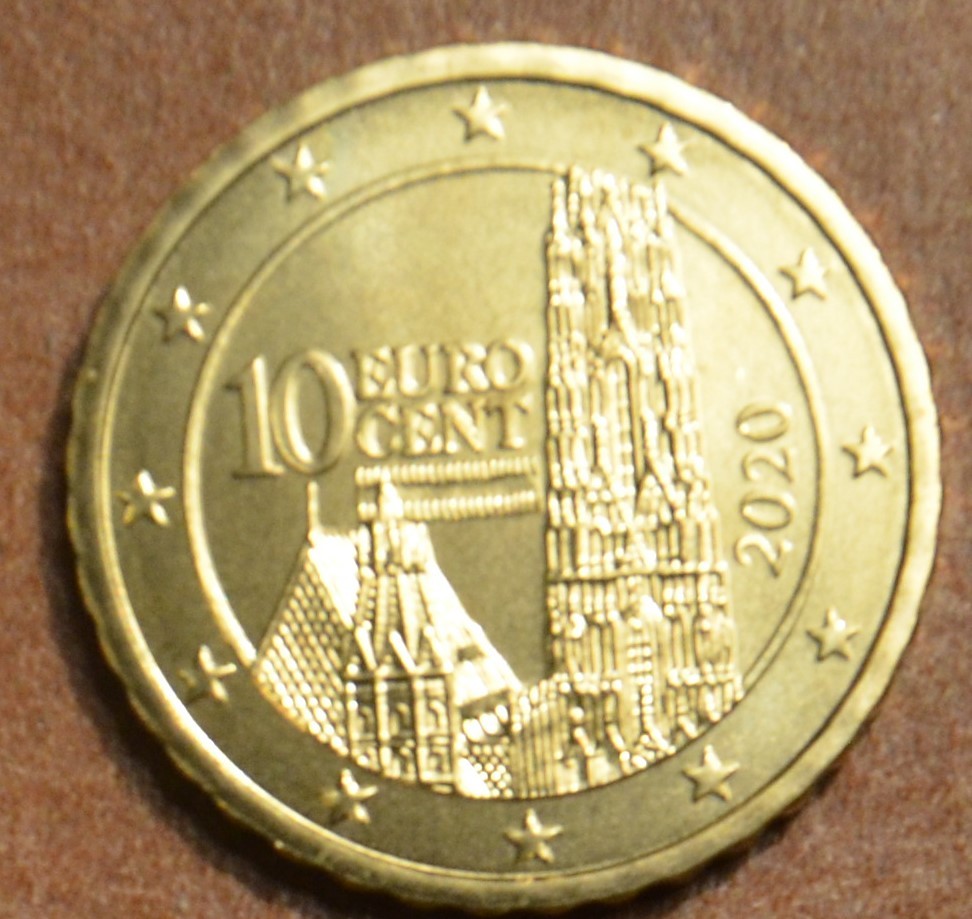 10 cent Rakúsko 2020 (UNC)