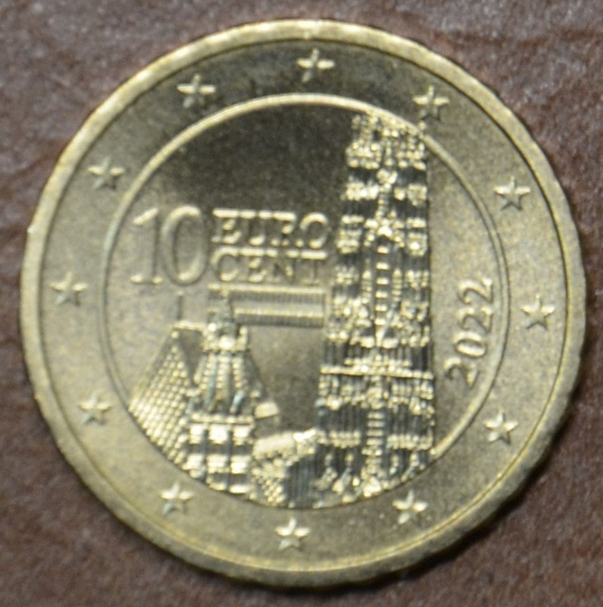 10 cent Rakúsko 2022 (UNC)