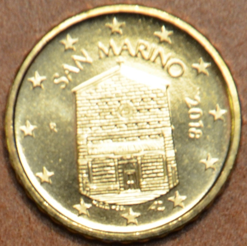 10 cent San Marino 2018 - Nový design  (UNC)