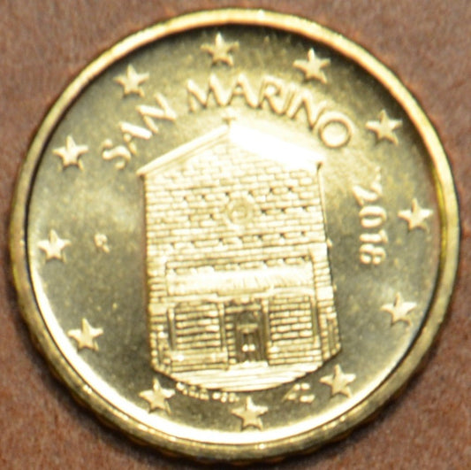 10 cent San Marino 2018 - Nový design  (UNC)
