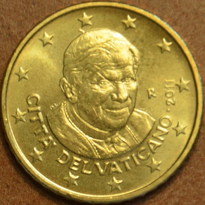 10 cent Vatikán 2011 (UNC)