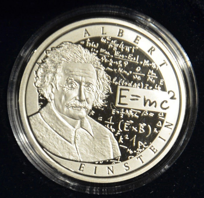 10 Euro Belgicko 2016 Albert Einstein (Proof)
