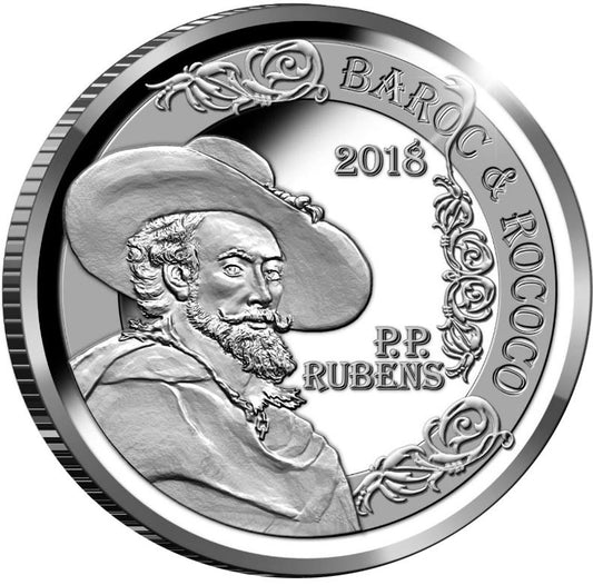 10 Euro Belgicko 2018 - Peter Paul Rubens (Proof)