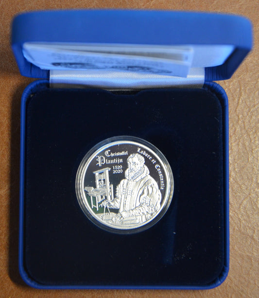 10 Euro Belgicko 2020 - Christoffel Plantijn (Proof)