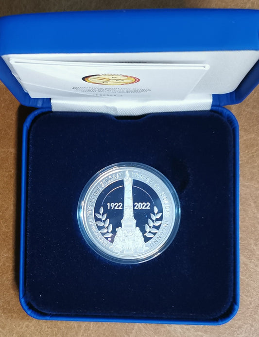 10 Euro Belgicko 2022 - Hrob neznámeho vojaka (Proof)
