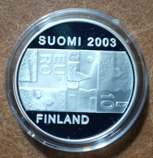 10 Euro Fínsko 2003 - Anders Chydenius (Proof)