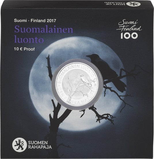 10 Euro Fínsko 2017 - Fínska príroda (Proof)