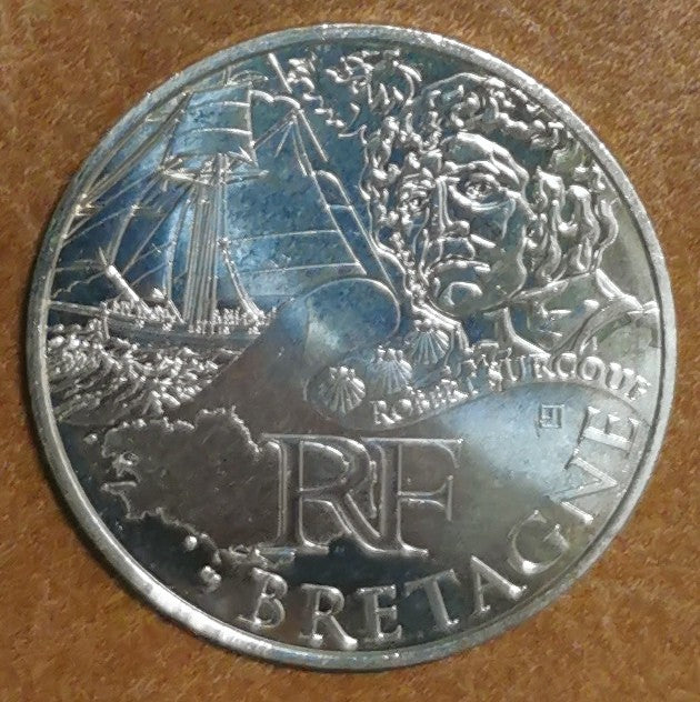 10 Euro Francúzsko 2012 - Bretagne (UNC)