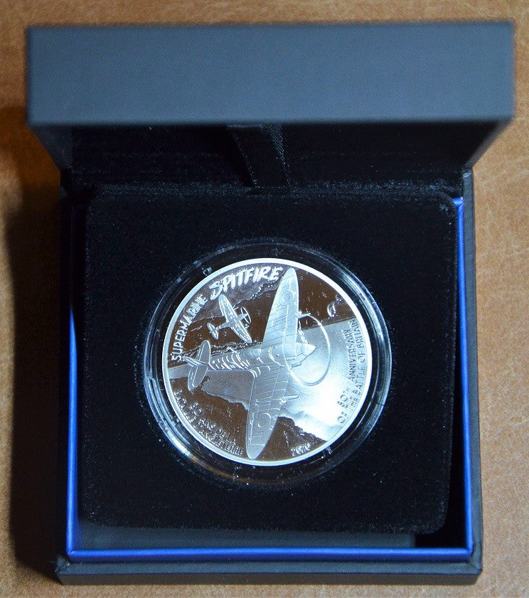 10 Euro Francúzsko 2020 Supermarine Spitfire (Proof)