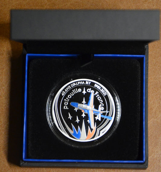 10 Euro Francúzsko 2021 - Alpha Jet (Proof)
