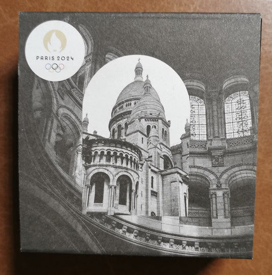 10 Euro Francúzsko 2022 - Le Sacre Coeur, Montmartre (Proof)