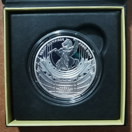 10 Euro Francúzsko 2022 - L'Opéra Garnier (Proof)
