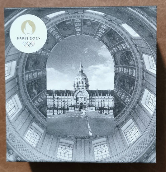 10 Euro Francúzsko 2023 - Paris 2024: Hotel des Invalides (Proof)
