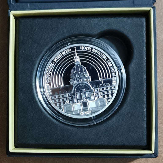 10 Euro Francúzsko 2023 - Paris 2024: Hotel des Invalides (Proof)