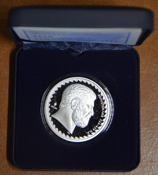 10 Euro Grécko 2020 - Bitka pri Salamíne (Proof)