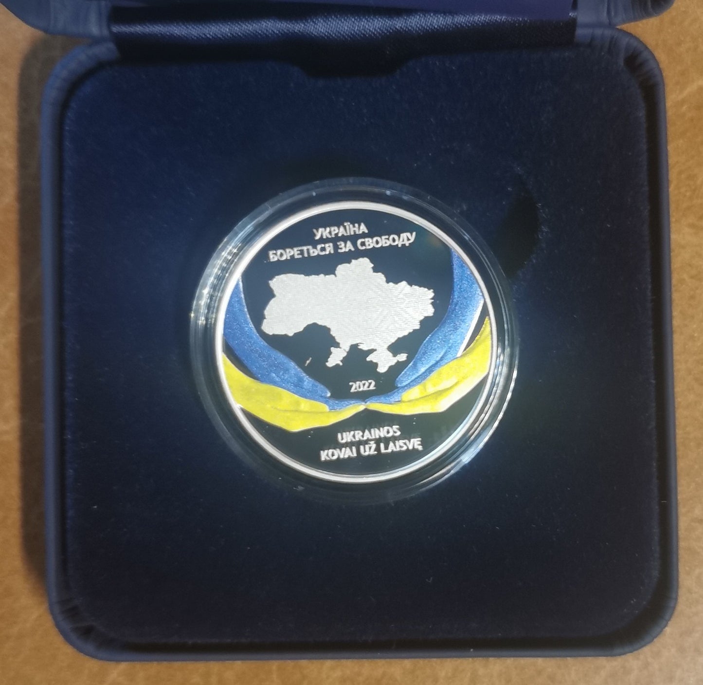 10 Euro Litva 2022 - Ukrajinský boj za slobodu (Proof)