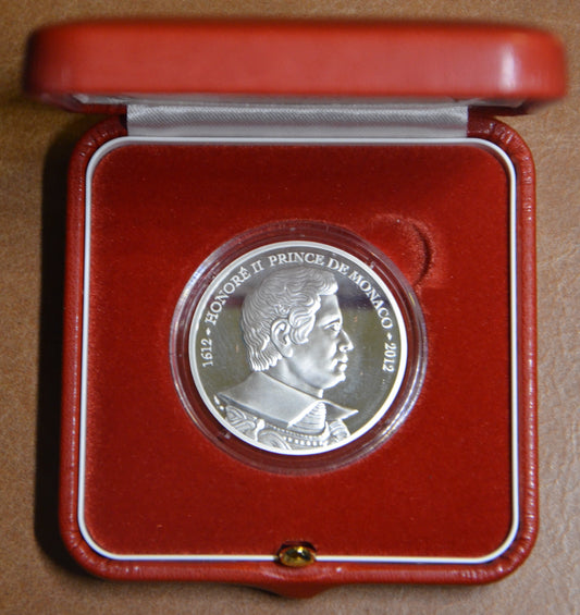 10 Euro Monaco 2012 Prince Honore II. (Proof)