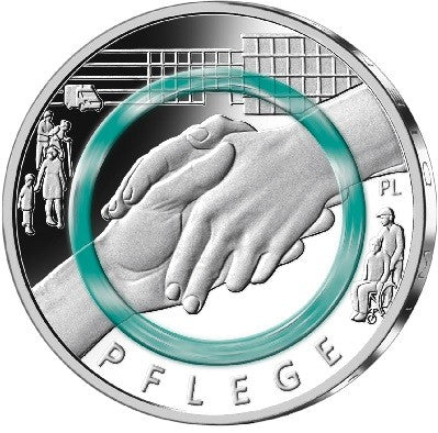 10 Euro Nemecko 2022 "D" Opatrovanie (UNC)