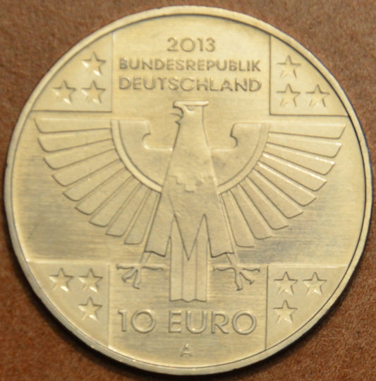 10 Euro Nemecko "A" 2013 Červený kríž (UNC)