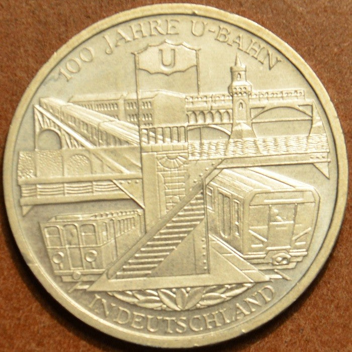 10 Euro Nemecko "D" 2002 - U-Bahn (UNC)