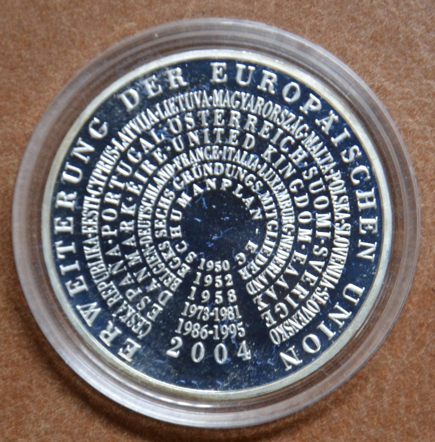 10 Euro Nemecko "D" 2004 - Európska únia (Proof)