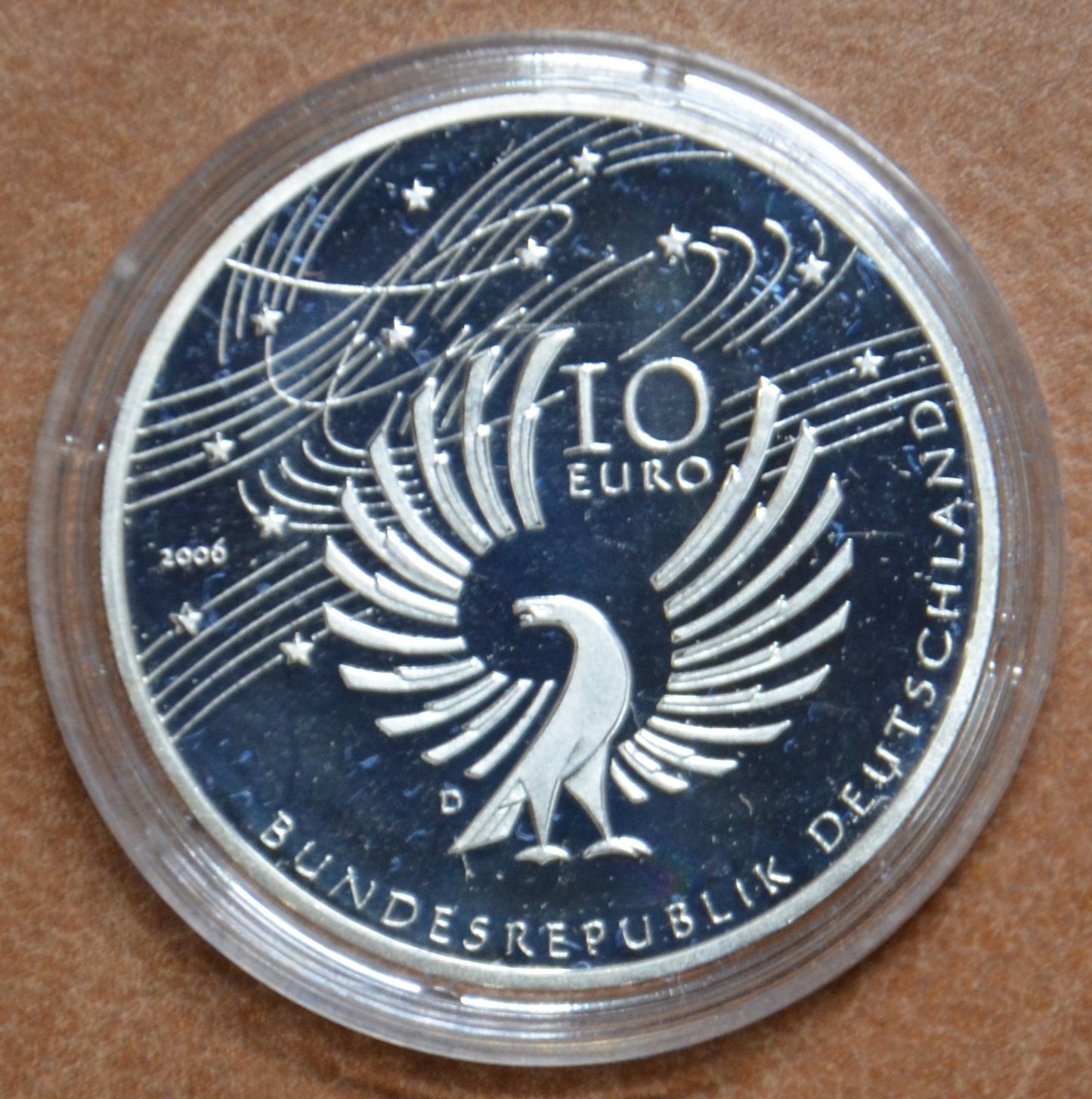 10 Euro Nemecko "D" 2006 Mozart (Proof)