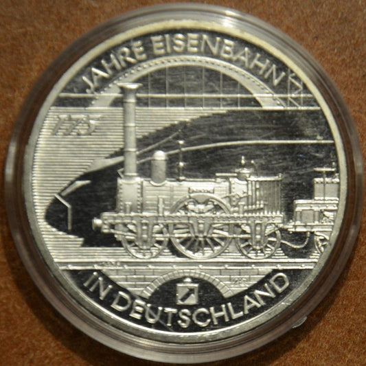 10 Euro Nemecko "D" 2010 - 175 rokov železnice (UNC)