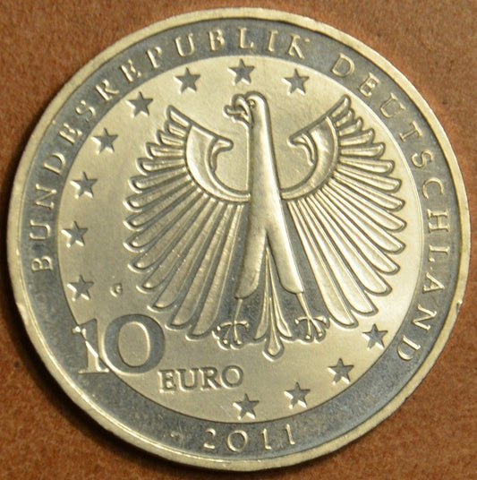 10 Euro Nemecko "G" 2011 Franz Liszt (UNC)