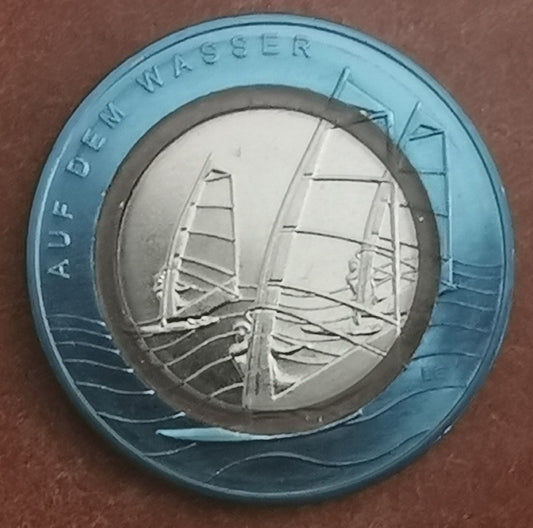 10 Euro Nemecko "G" 2021 Vo vode (UNC)