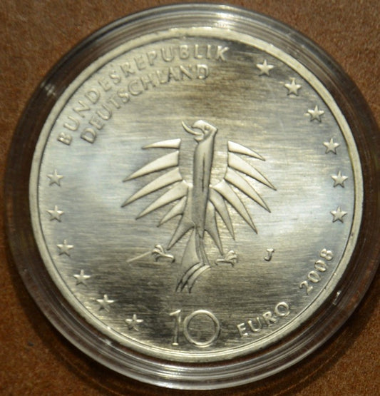 10 Euro Nemecko "J" 2008 Gorch Fock II (UNC)