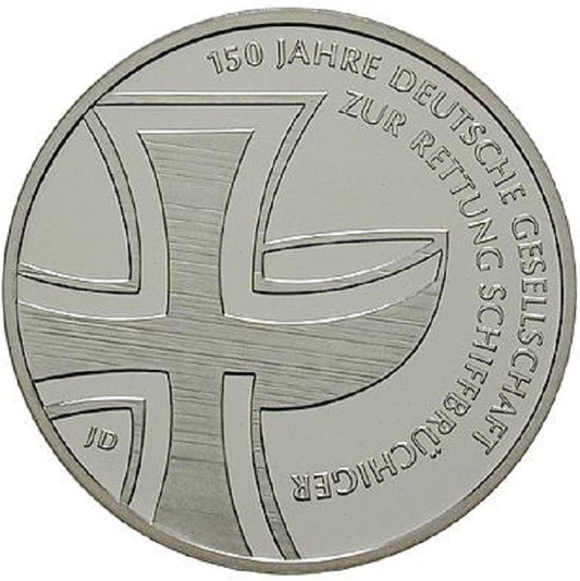 10 Euro Nemecko "J" 2015 Schiffbruchiger (UNC)