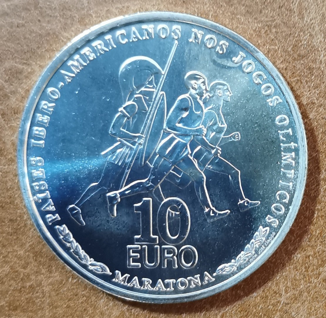 10 Euro Portugalsko 2007 - Maratón (UNC)