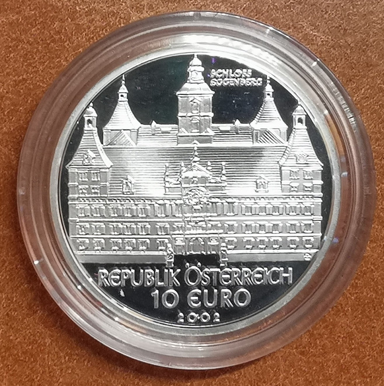 10 Euro Rakúsko 2002 Eggenberg (Proof)