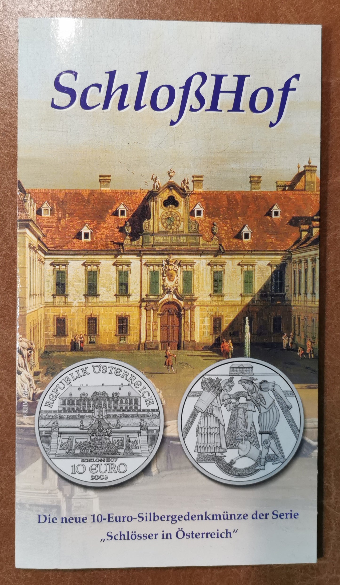 10 Euro Rakúsko 2003 SchlossHof (BU)