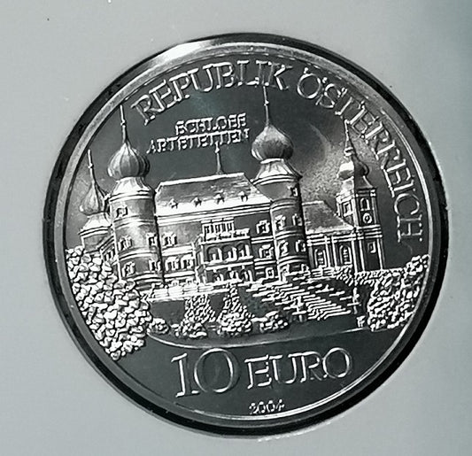 10 Euro Rakúsko 2004 Artstetten (BU)
