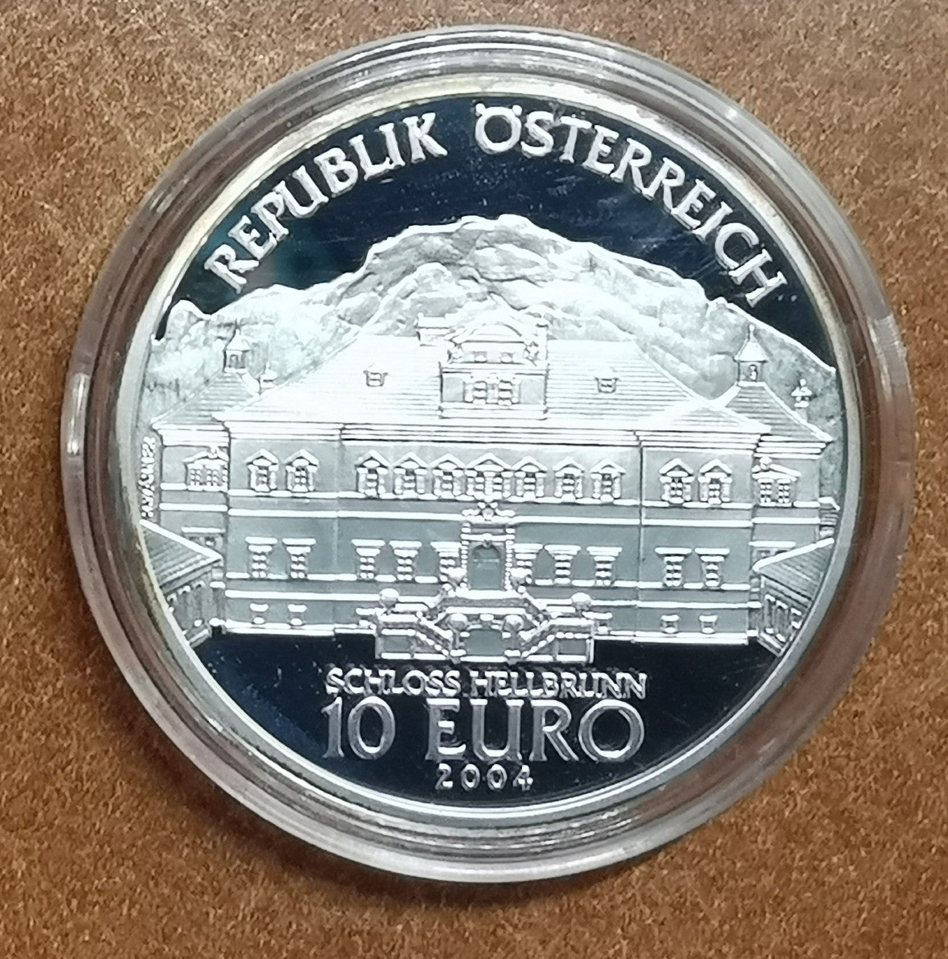 10 Euro Rakúsko 2004 Hellbrunn (Proof)