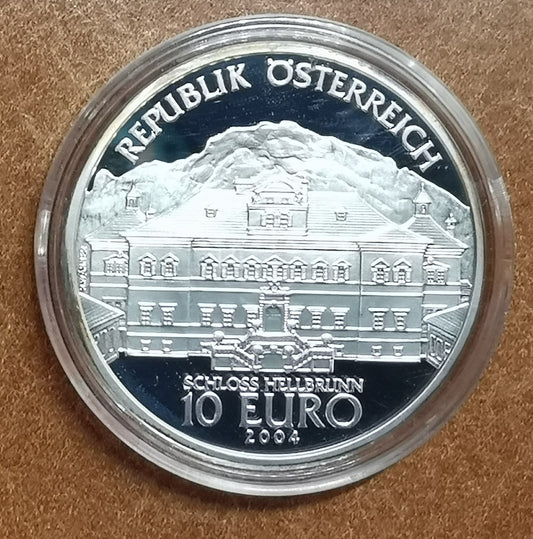 10 Euro Rakúsko 2004 Hellbrunn (Proof)