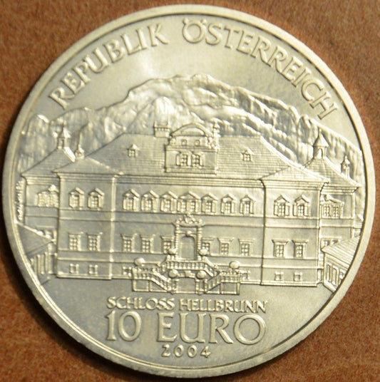 10 Euro Rakúsko 2004 Hellbrunn (UNC)
