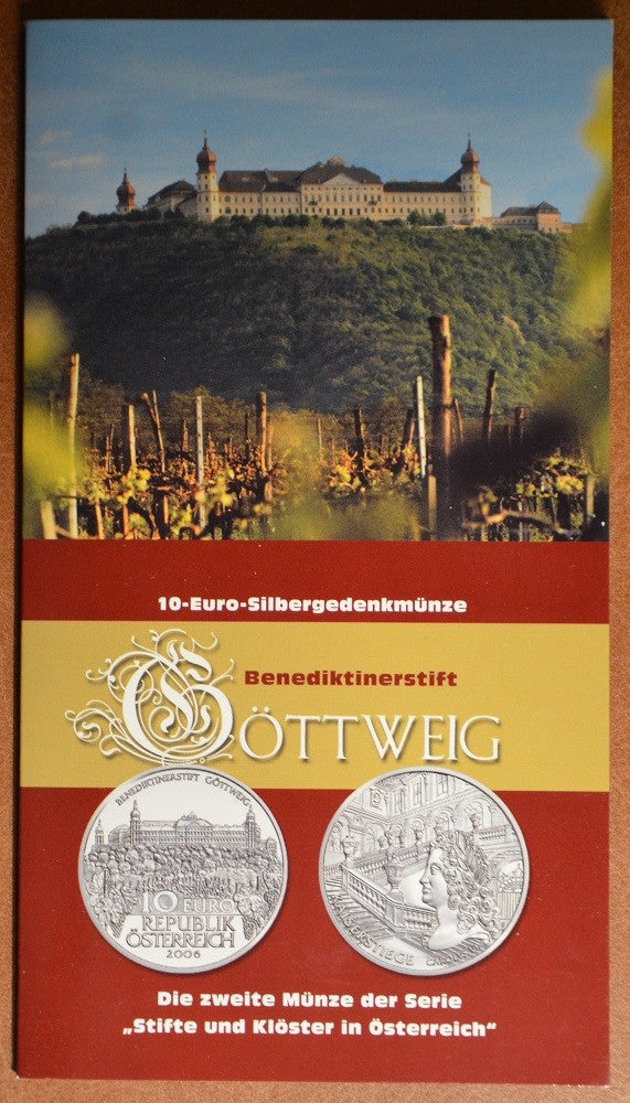 10 Euro Rakúsko 2006 - Göttweig (BU)