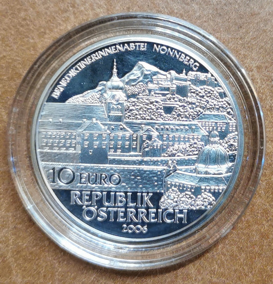 10 Euro Rakúsko 2006 Nonnberg (Proof)