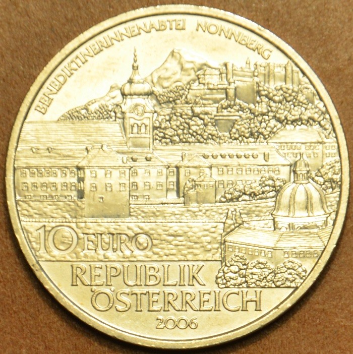 10 Euro Rakúsko 2006 Nonnberg (UNC)