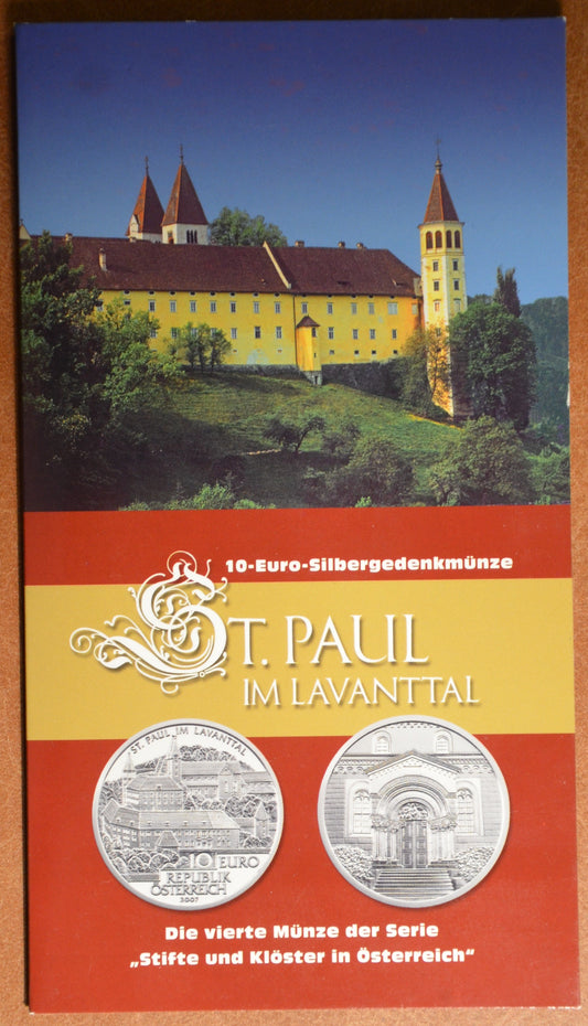 10 Euro Rakúsko 2007 - St. Paul v Lavanttal (BU)