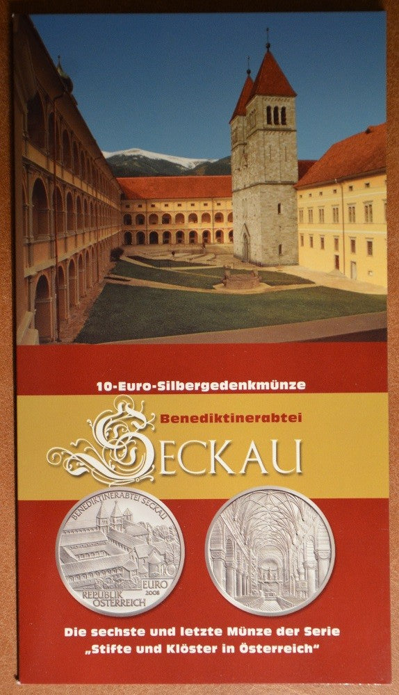 10 Euro Rakúsko 2008 - Seckau (BU)