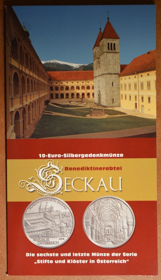 10 Euro Rakúsko 2008 - Seckau (BU)