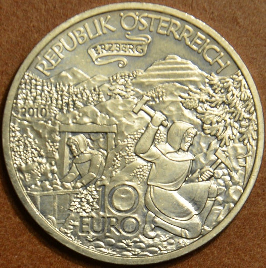 10 Euro Rakúsko 2010 Erzberg (UNC)